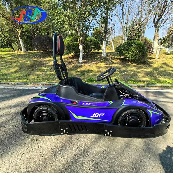 GO-KART con freno y acelerador ajustables