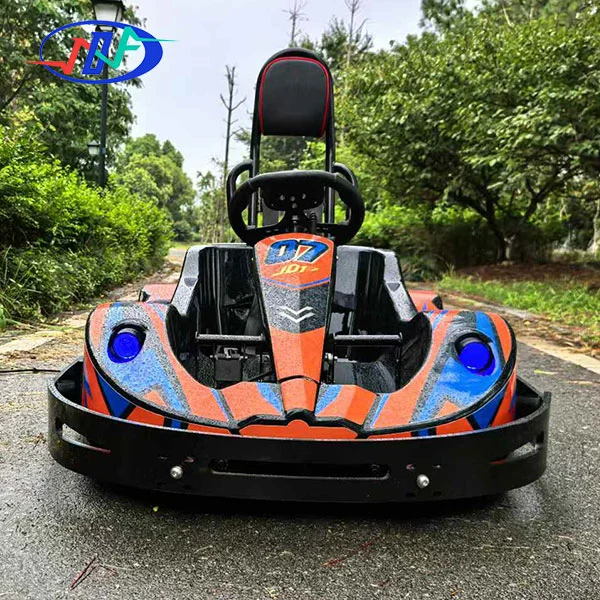 Go-kart con tira de luz