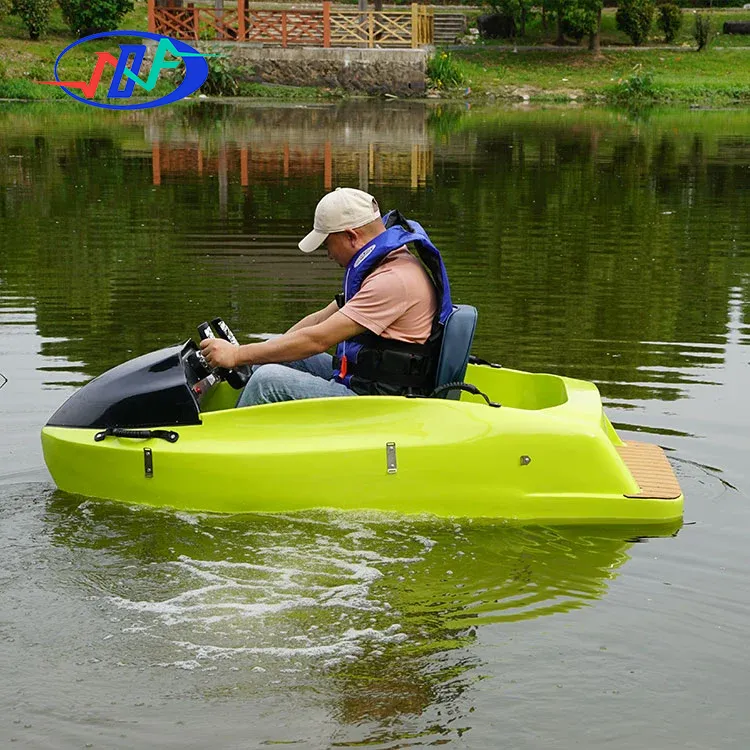 Bote de kart eléctrico de dos plazas